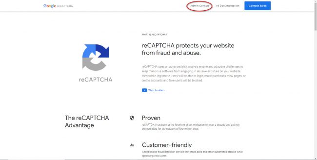 Google reCAPTCHA